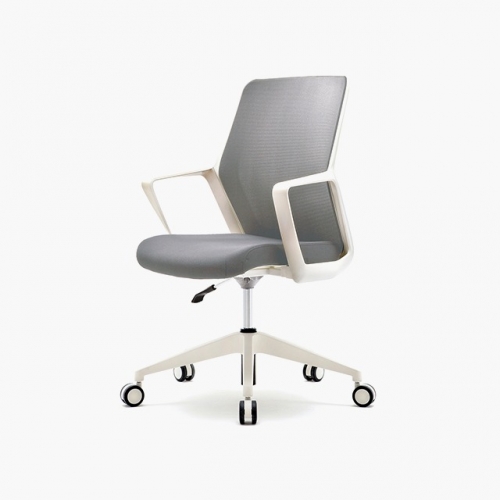 파트라 CFL04P-WH 플로 흰사출 회전형 회의용 의자