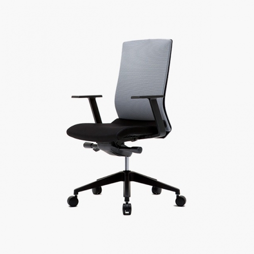 파트라 CMN12MPB 모노메쉬 고정팔 미들형 사무용 의자