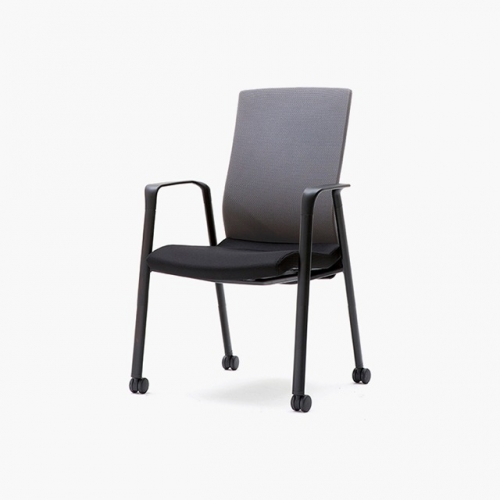 파트라 CMN43M 모노메쉬 캐스터 이동형 회의용 의자