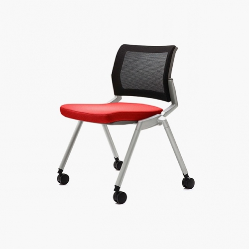 파트라 CCT43M 시티 팔무 메쉬 캐스터 회의용 의자