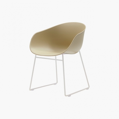 파트라 ST124 루미 슬레드 사출 다용도 인테리어 의자