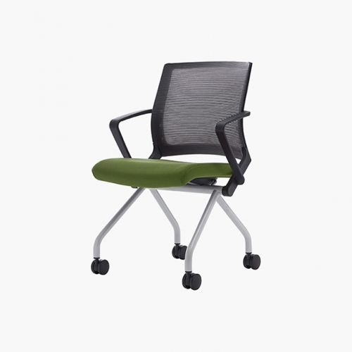 파트라 CCB43AM 큐브와이드메쉬 4-캐스터 회의용 의자