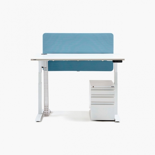 파트라 DA5114 T5 높이조절책상 모션데스크-3단서랍포함