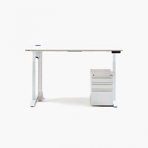 파트라 DA5216 T5 높이조절책상 모션데스크-3단서랍포함