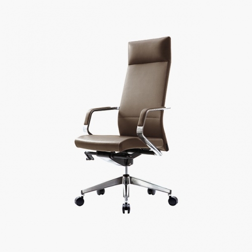 파트라 CKY11-L 카일 천연가죽 헤드레스트형 중역용 의자