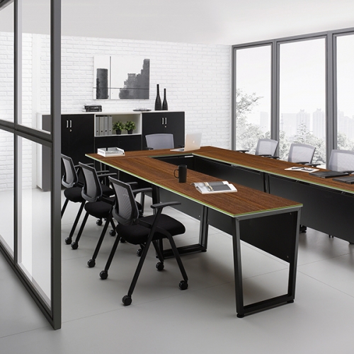 플렉스 시리즈 B타입 투톤 연결형 회의용 테이블