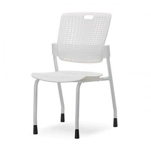 코나 화이트 스타킹 사출 회의용 의자