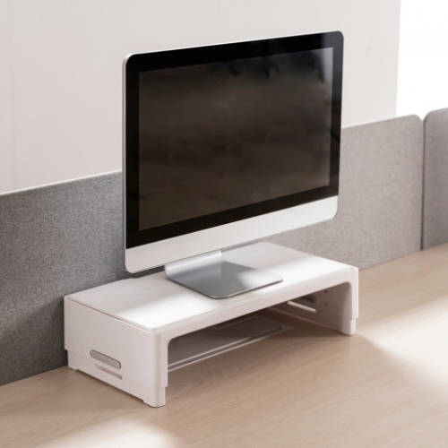 리바트하움 모니터받침대(PP) 듀얼형