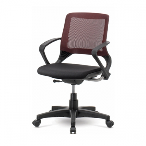 600B-C 루시 블랙 팔유 회전형 회의용 의자