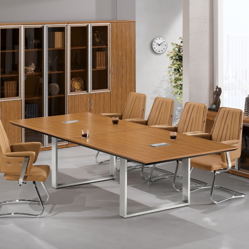 하이퍼스 티크 연결식 회의용 탁자(PTLⅢ, 배선덮개 포함)