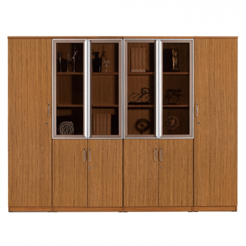 하이퍼스 티크 반유리장 시리즈 (실버샷시)