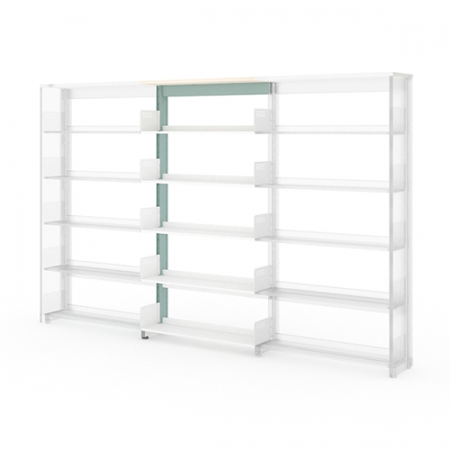 베스툴 LIBRO 목재 단식 5단 애더 서가대