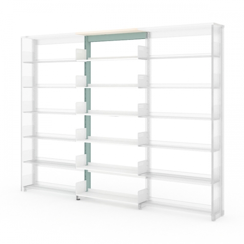 베스툴 LIBRO 목재 단식 6단 애더 서가대