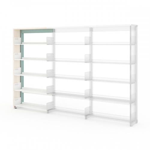 베스툴 LIBRO 목재 단식 5단 엔더 서가대