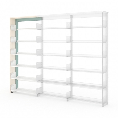 베스툴 LIBRO 목재 단식 6단 엔더 서가대