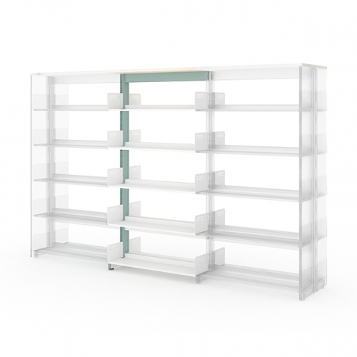 베스툴 LIBRO 목재 복식 5단 애더 서가대