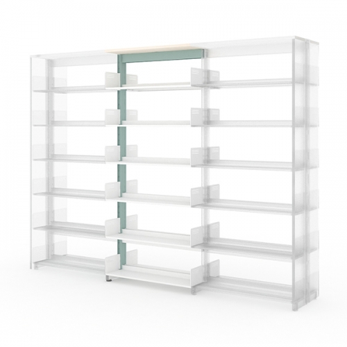 베스툴 LIBRO 목재 복식 6단 애더 서가대