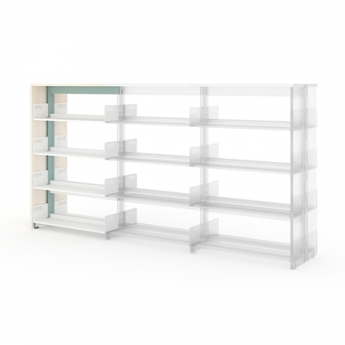 베스툴 LIBRO 목재 복식 4단 엔더 서가대