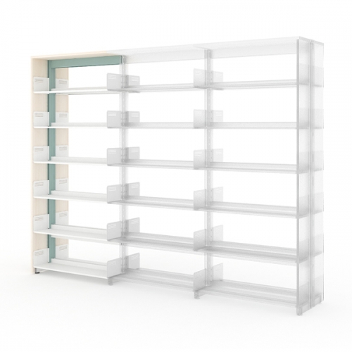 베스툴 LIBRO 목재 복식 6단 엔더 서가대