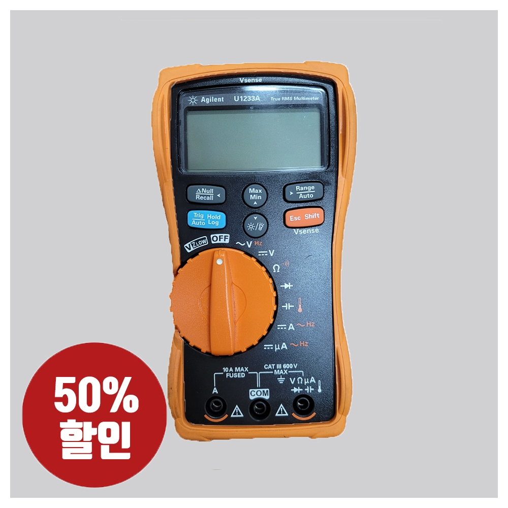 키사이트 디지털 멀티미터 휴대형 U1233A(데모장비)