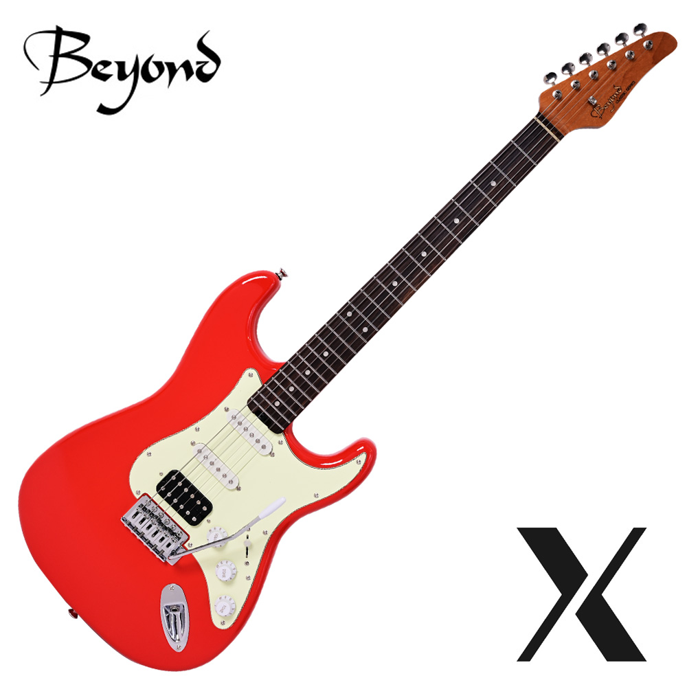 Beyond 비욘드 일렉기타 Classic Standard-X Fiesta Red