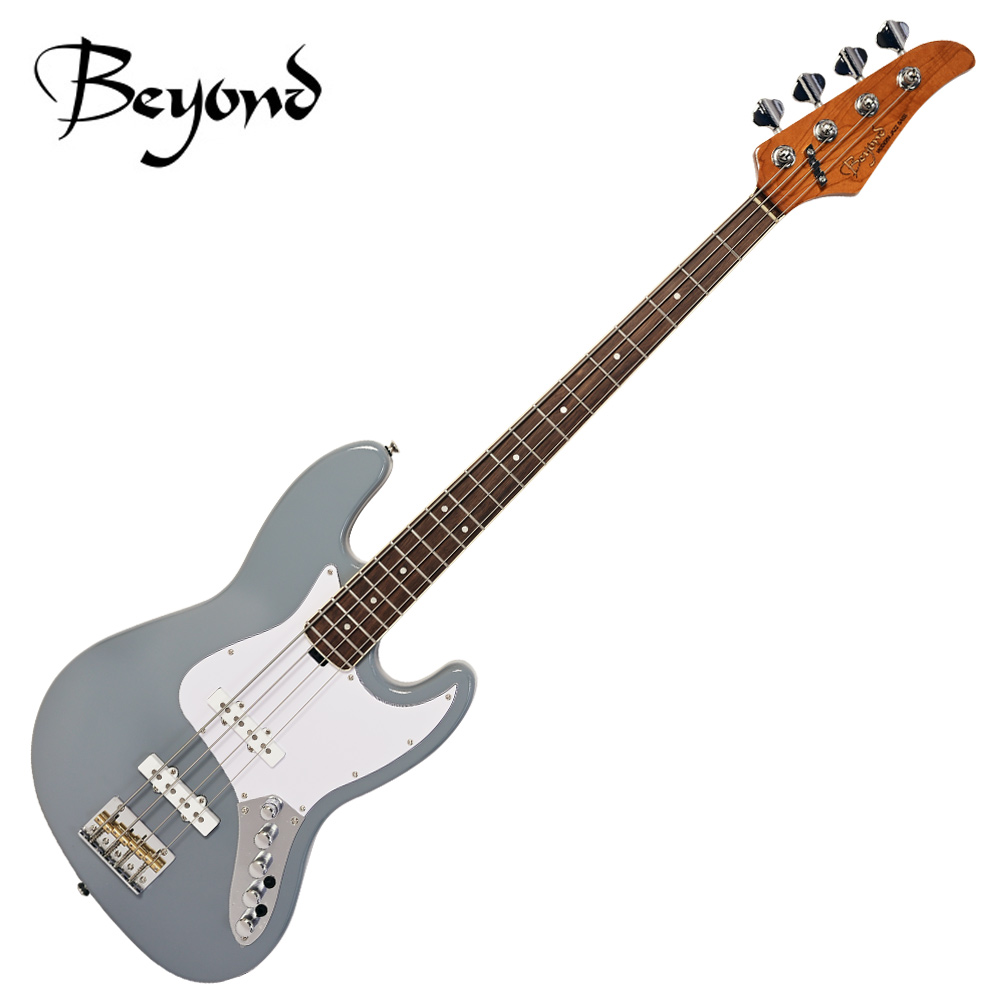 비욘드 액티브 베이스 출시!! Beyond 비욘드 베이스기타 Modern Jazz Bass Standard-Deluxe Cement Gray (R)
