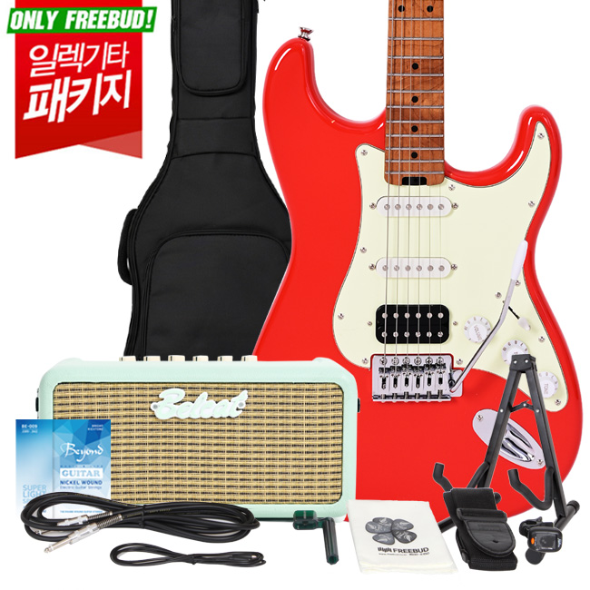 프리버드 가성비 앰프 풀 패키지! Beyond 비욘드 일렉기타 Classic Standard-X Maple (5 Color)
