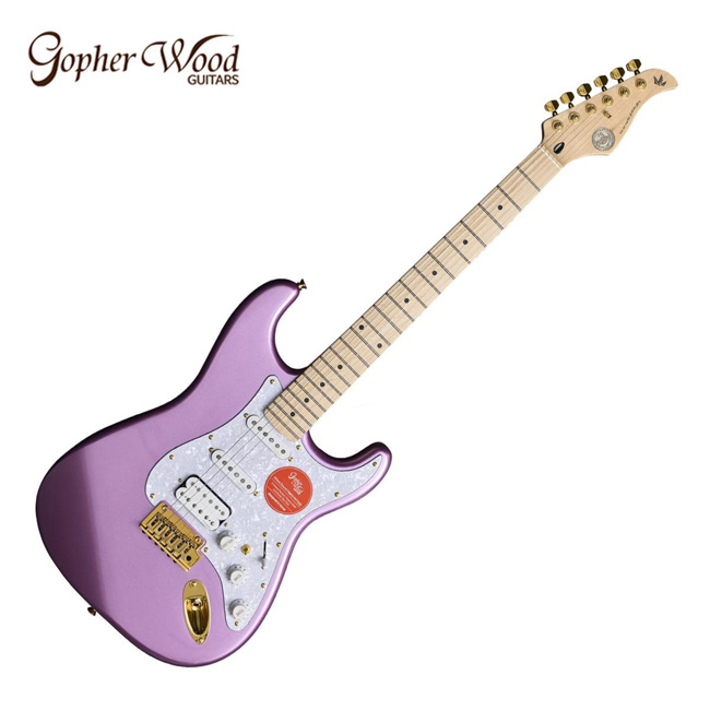 프리버드 | Gopher Wood 고퍼우드 일렉기타 S-classic V LAVENDER501