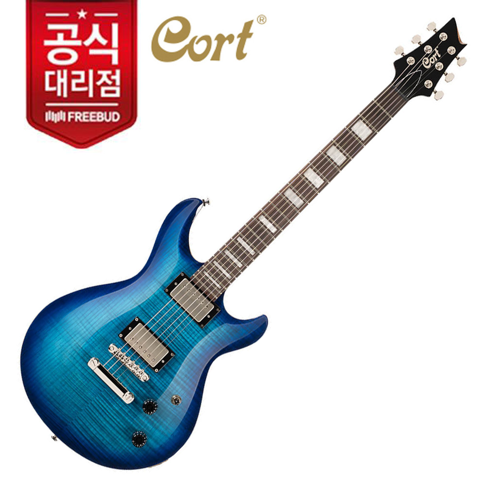 美品 動作OK】Cort G290 FAT II ブライトブルーバースト 프리버드