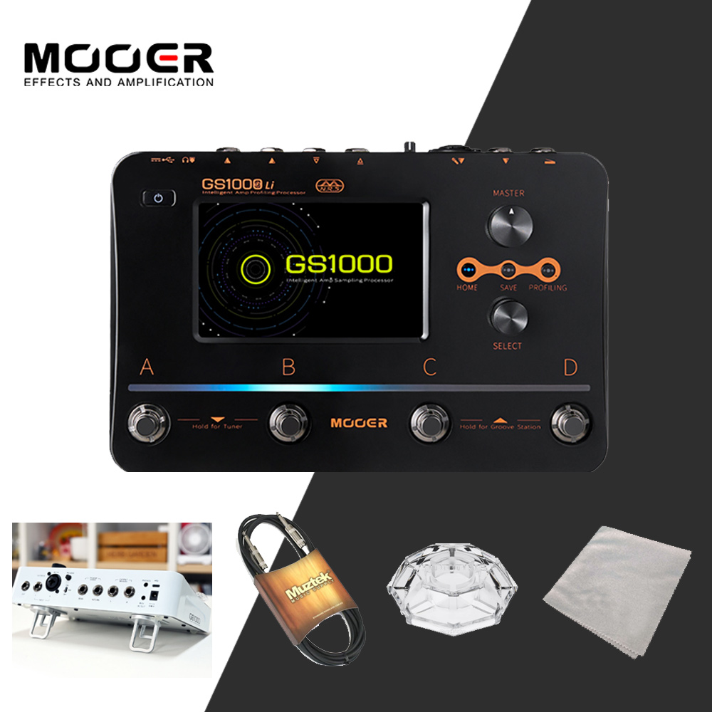 총4만원 상당 필수 아이템 증정!!MOOER AUDIO 무어오디오 기타 멀티이펙터 GS1000 LI