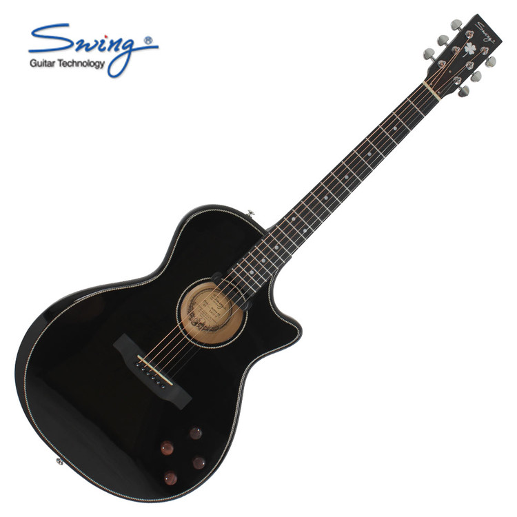 Swing [새학기세일] Swing 스윙 하이브리드 기타 Hybrid-S Black