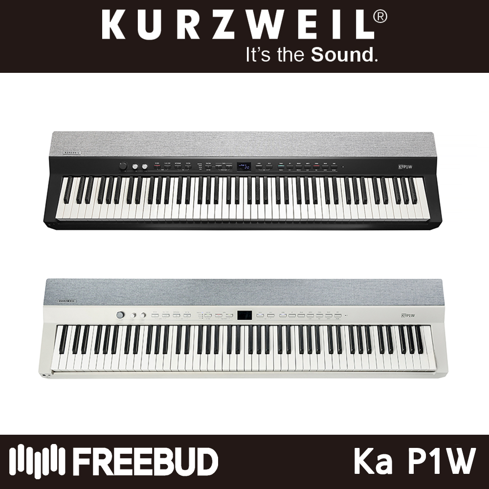 Kurzweil 영창 KURZWEIL 커즈와일 디지털 피아노 키보드 KaP1W (목재건반/무선페달 포함)