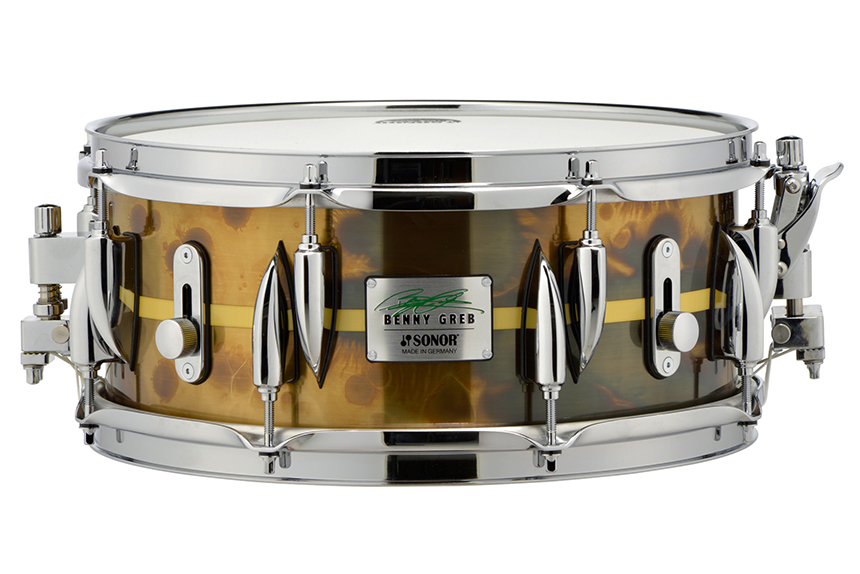Sonor 베니그렙 시그네쳐 스네어드럼 13 x 5.75 BRASS 11173901
