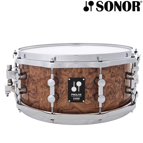 Sonor ProLite 스네어드럼 14 x 5 인치 Chocolate Burl 클래식SD추전 15810378