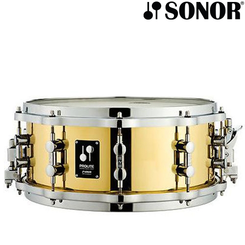Sonor ProLite 스네어 드럼 14 x 6인치 Brass 독일산 15811001