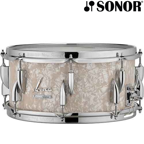Pearl Sonor Vintage 시리즈 스네어드럼 14 x 6.5 색상 Vintage Pearl (Super 50 Throw Off System) 15910129