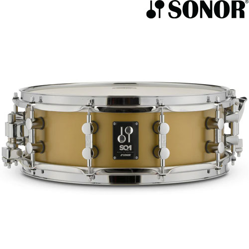 Sonor SQ1 스네어드럼 SD1465 색상 Satin Gold Metallic 16110034