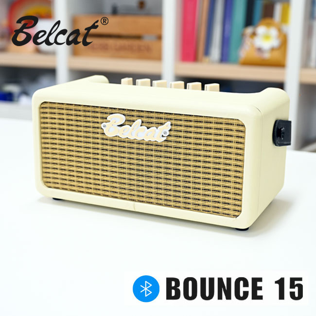 Belcat 블루투스 모델링 앰프 Bounce 15 Beige (15W)