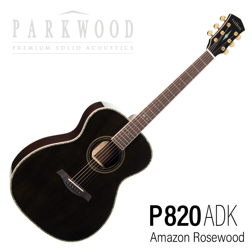 [새학기세일 쿠폰] 파크우드 Parkwood 통기타 P820 ADK AR (TBK)