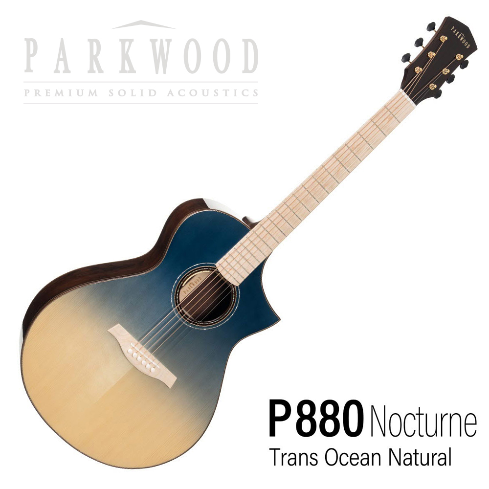 [새학기세일 쿠폰] 파크우드 Parkwood 통기타 P880 Nocturne MR (TSN)