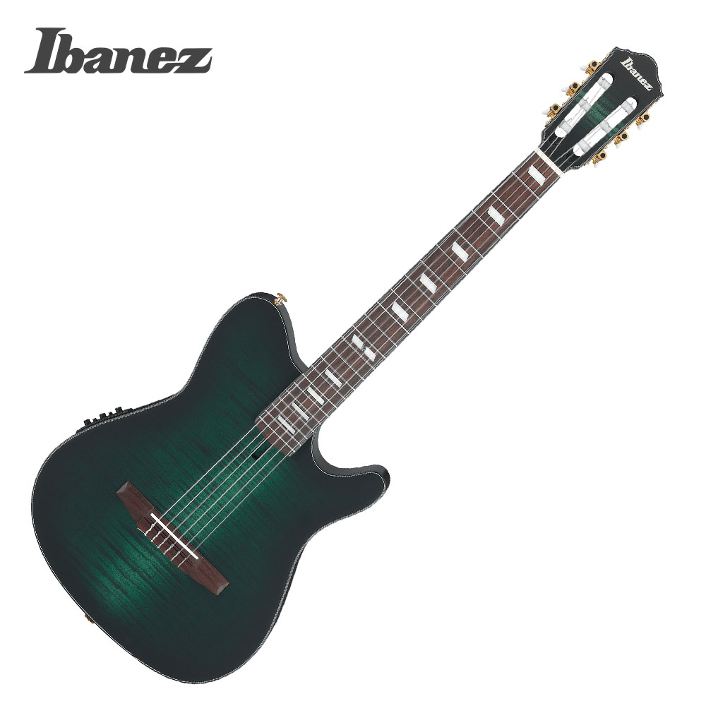 Ibanez 아이바네즈 나일론 일렉기타 FRH20FMN Deep Emerald Green Low Gloss