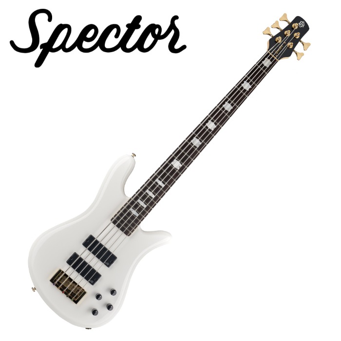 Spector [3월 특별 할인] Spector 스펙터 베이스 NS ICON 5 White Gloss (ICONNS5BWH)