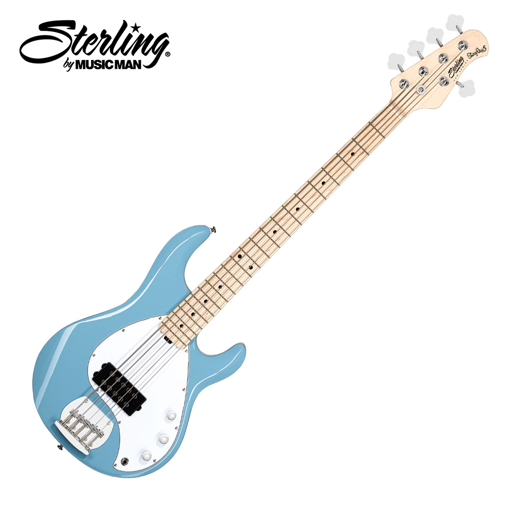 Music Man Sterling by MusicMan 베이스기타 SUB Ray5 Chopper Blue