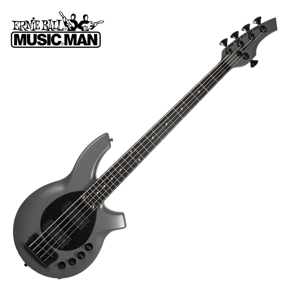 Music Man [새학기세일 쿠폰] Music Man 뮤직맨 베이스기타 BONGO 5 HH - TITAN GRAY (162-TGY-62-P2)