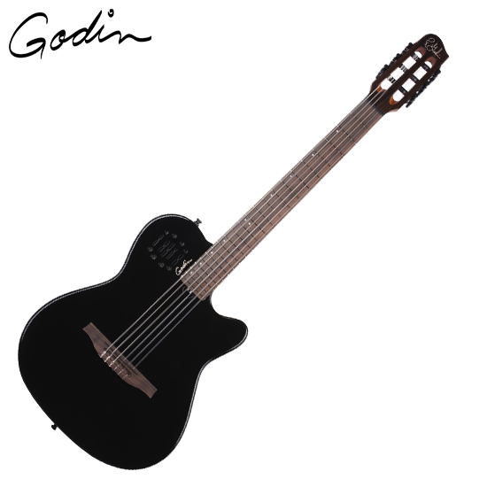 Native Instruments Godin 고딘 전자 클래식 기타 Multiac Mundial Onyx Black Encore Electronics (052820)