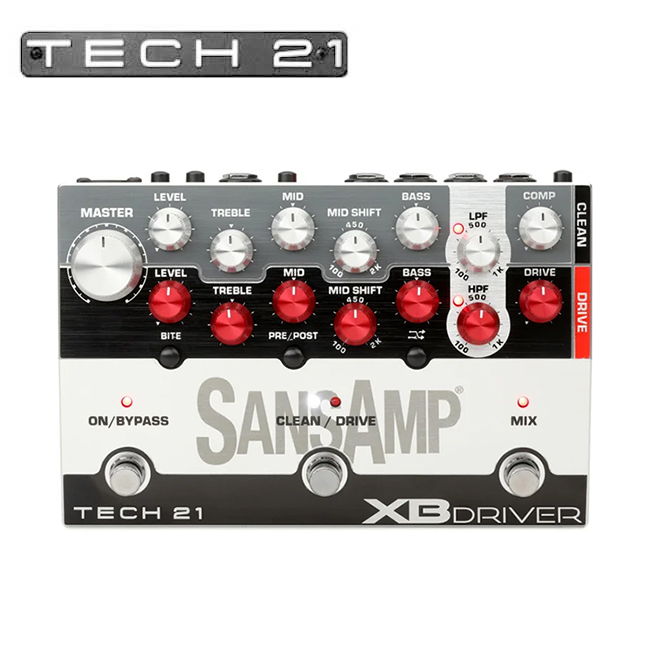Tech21 이펙터 산스앰프 SansAmp XB Driver