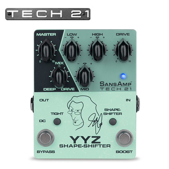 Tech21 이펙터 산스앰프 게디 리 시그니처 Geddy Lee SansAmp YYZ Shape Shifter (YYZ-SH)