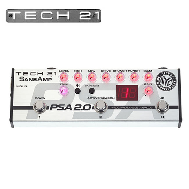 Tech21 이펙터 산스앰프 SansAmp PSA 2.0