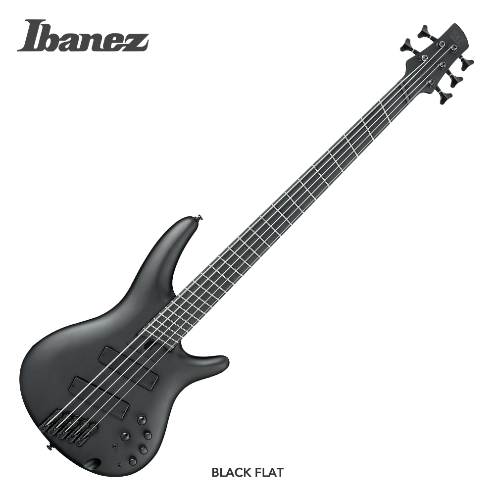 Ibanez [새학기세일 쿠폰] Ibanez 아이바네즈 5현 베이스기타 SRMS625EX Black Flat