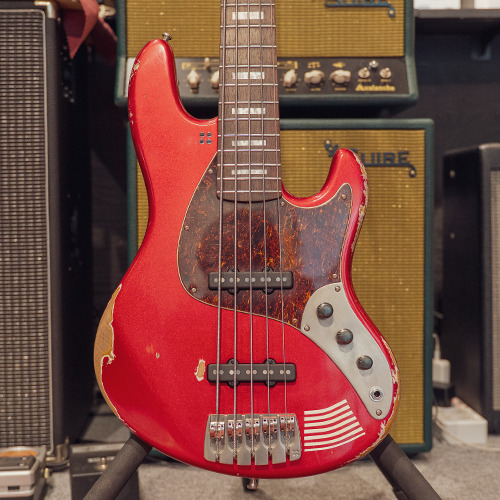 Native Instruments Sandberg 샌드버그 베이스기타 California TT5 (Red Metallic / Hardcore Aged) MarloweDK Signature